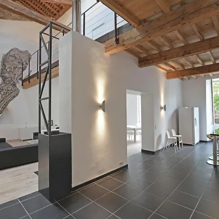 Stunning Loft In A Monastery, In Village With Park Garden And Pool Villa